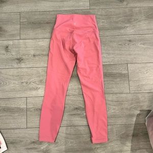 Pink Lululemon Align leggings 25”